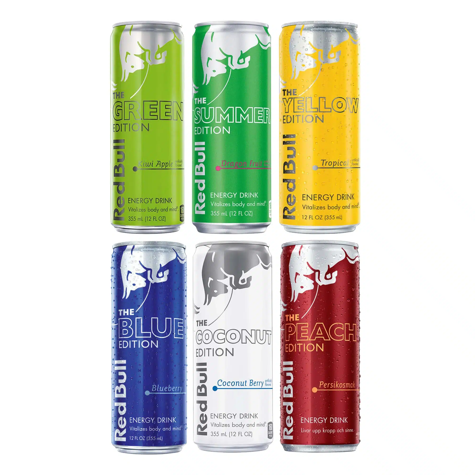 Red Bull 12 oz, all flavors Red Bull 12 oz, all flavors
